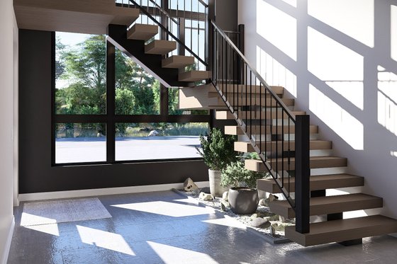 Interior - Other for Modern House Plan #455-733 - 3 bed, 2.5 bath