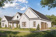 Farmhouse Style House Plan - 3 Beds 3 Baths 2060 Sq/Ft Plan #1117-23 Exterior 