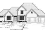 Traditional Style House Plan - 4 Beds 2.5 Baths 2677 Sq/Ft Plan #51-477 