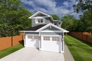 Colonial Style House Plan - 3 Beds 2.5 Baths 2695 Sq/Ft Plan #126-155 