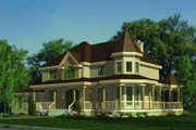Victorian Style House Plan - 3 Beds 2.5 Baths 2926 Sq/Ft Plan #138-165 
