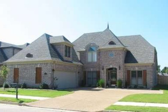 Exterior - Front Elevation for Colonial House Plan #81-1565 - 3 bed, 3 bath