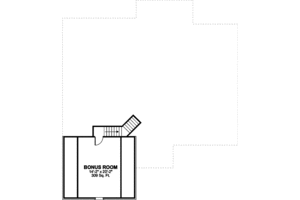 Floor Plan - Other Floor for Traditional House Plan #56-234 - 3 bed, 2 bath