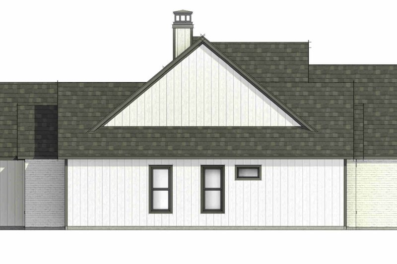 Dream House Plan - Exterior - Other Elevation for Farmhouse House Plan #1096-140 - 4 bed, 3 bath
