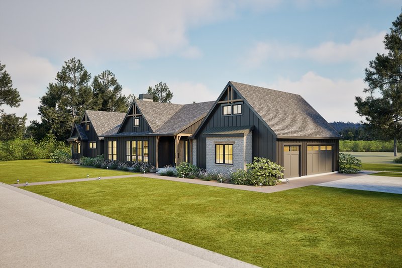 Home Plan - Exterior - Other Elevation 1 for Farmhouse House Plan #1105-13 - 3 bed, 2.5 bath