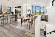 Contemporary Style House Plan - 2 Beds 2.5 Baths 1387 Sq/Ft Plan #1070-225 
