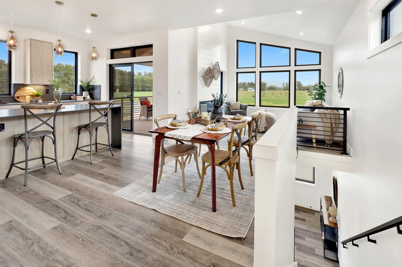 Home Plan - Interior - Dining Room 2 for Contemporary House Plan #1070-225 - 2 bed, 2.5 bath