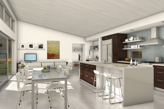 Interior - Other for Modern House Plan #497-35 - 3 bed, 2 bath