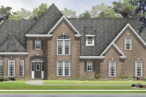 Traditional Exterior - Front Elevation Plan #424-383