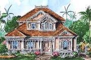 Southern Style House Plan - 3 Beds 3.5 Baths 3379 Sq/Ft Plan #27-301 
