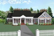 Traditional Style House Plan - 3 Beds 3 Baths 2097 Sq/Ft Plan #56-164 