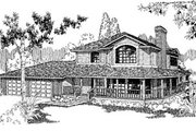 Traditional Style House Plan - 3 Beds 2.5 Baths 2337 Sq/Ft Plan #60-147 
