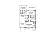 Country Style House Plan - 2 Beds 2 Baths 1332 Sq/Ft Plan #1053-12 