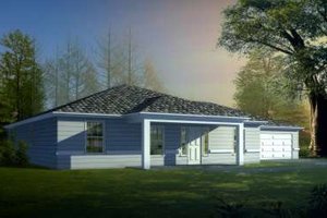 Traditional Exterior - Front Elevation Plan #1-1453