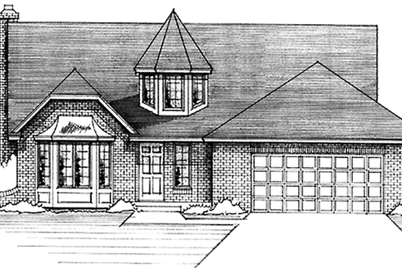House Plan Design - Country Exterior - Front Elevation Plan #51-711
