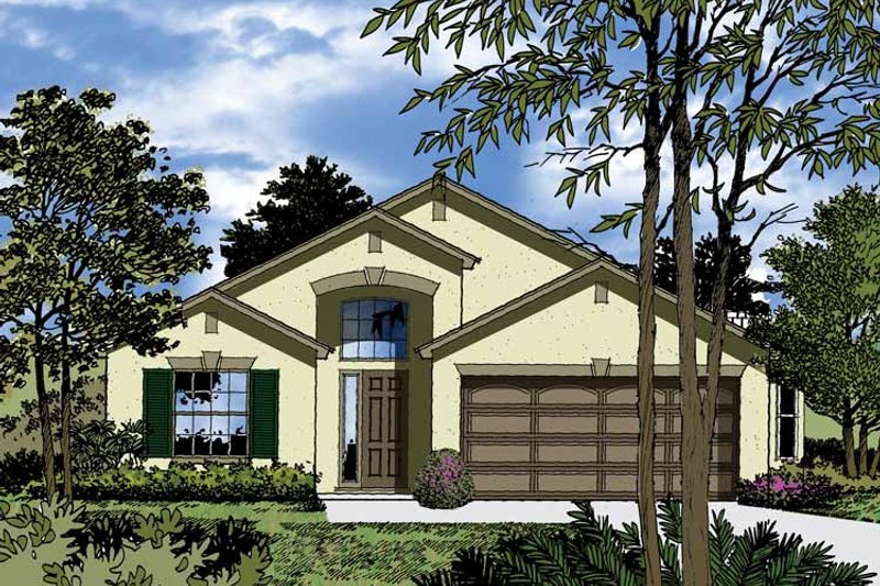 Home Plan - Contemporary Exterior - Front Elevation Plan #1015-32
