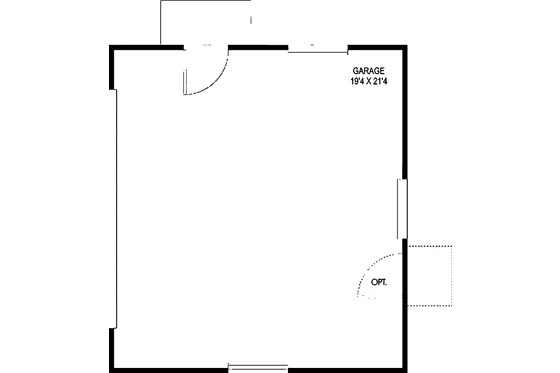 Floor Plan - Other Floor House Plan #60-800, 0 bath