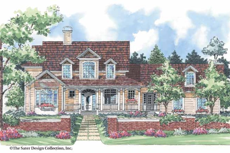 Home Plan - Exterior - Front Elevation 4 for Victorian House Plan #930-195 - 3 bed, 4.5 bath