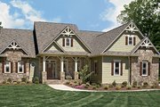 Country Style House Plan - 3 Beds 2.5 Baths 2548 Sq/Ft Plan #927-169 Exterior 