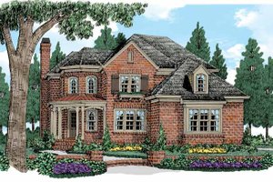 House Plan Design - Exterior - Front Elevation for Traditional House Plan #927-517 - 4 bed, 3.5 bath
