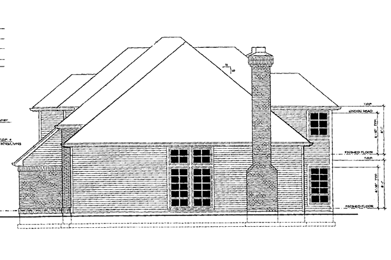 Architectural House Design - Floor Plan - Other Floor for Traditional House Plan #48-723 - 3 bed, 2.5 bath