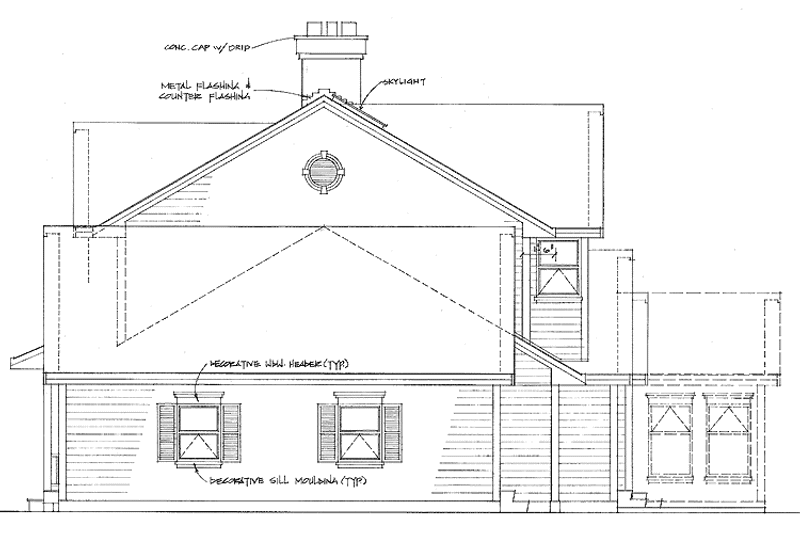 Home Plan - Floor Plan - Other Floor for Colonial House Plan #47-849 - 4 bed, 2.5 bath
