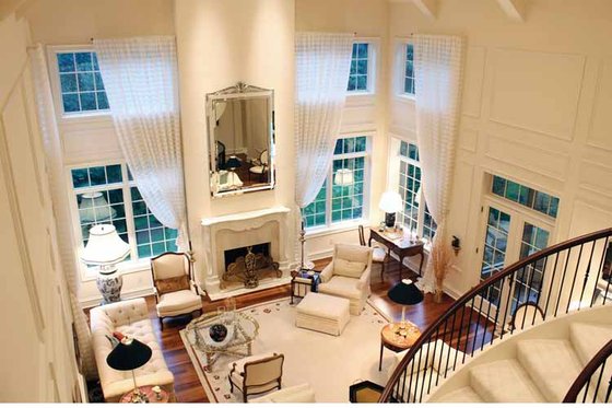 Interior - Family Room 1 for European House Plan #928-65 - 4 bed, 5.5 bath