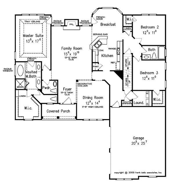 Home Plan - Country Floor Plan - Main Floor Plan #927-911
