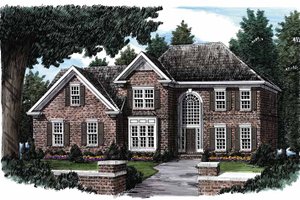 Traditional Exterior - Front Elevation Plan #927-61