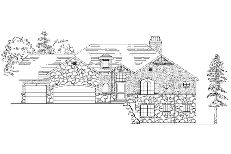 Architectural House Design - Cottage Exterior - Front Elevation Plan #945-109