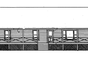 Ranch Exterior - Front Elevation Plan #30-333