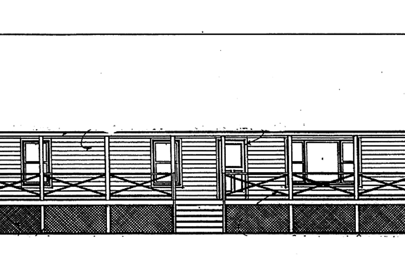 House Plan Design - Ranch Exterior - Front Elevation Plan #30-333