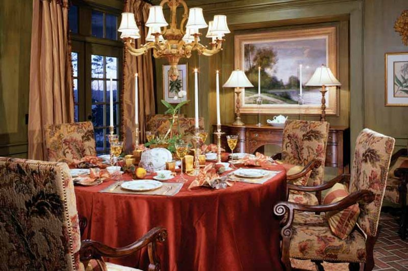 Home Plan - Interior - Dining Room 1 for Colonial House Plan #429-327 - 4 bed, 3.5 bath
