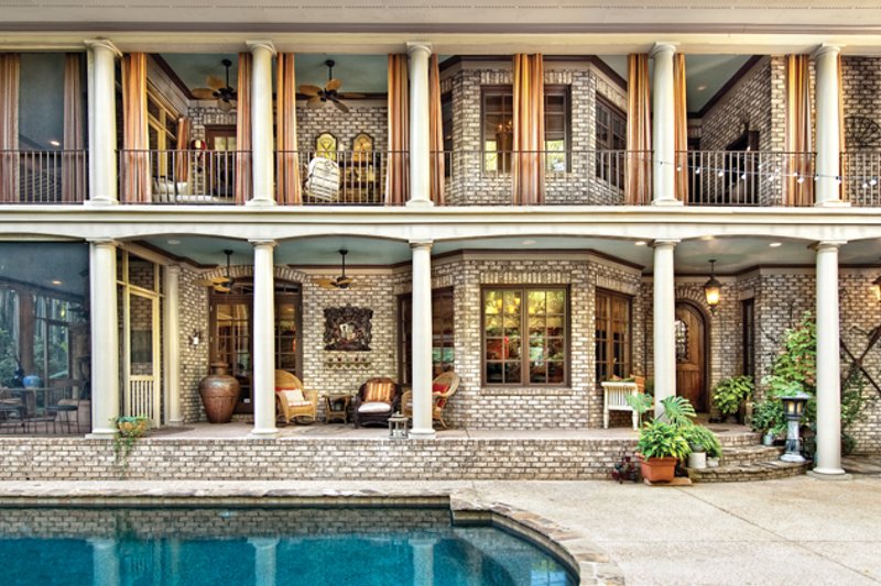Dream House Plan - Exterior - Other Elevation 2 for Mediterranean House Plan #930-70 - 3 bed, 2.5 bath