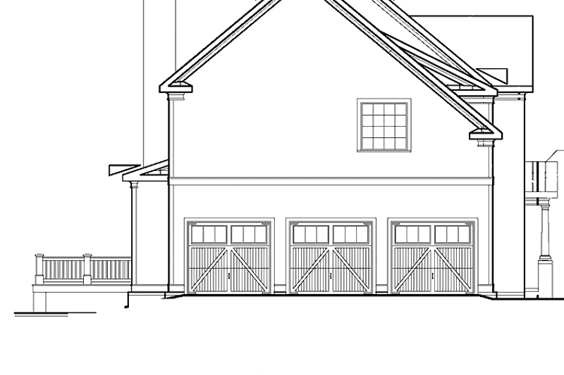 Home Plan - Exterior - Other Elevation for Traditional House Plan #927-406 - 4 bed, 4.5 bath