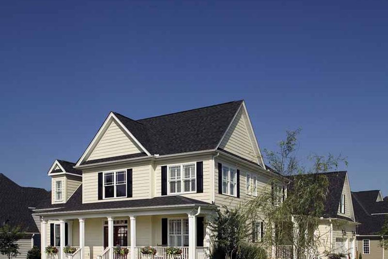 Home Plan - Exterior - Front Elevation 5 for Country House Plan #929-502 - 4 bed, 2.5 bath