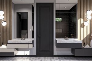 Interior - Master Bathroom for Modern House Plan #455-392 - 2 bed, 2 bath