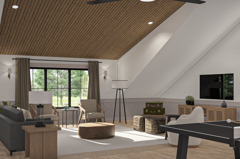 Architectural House Design - Interior - Other for Barndominium House Plan #455-475 - 3 bed, 3 bath