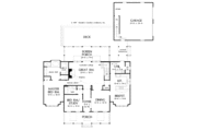Country Style House Plan - 4 Beds 3.5 Baths 2451 Sq/Ft Plan #929-345 