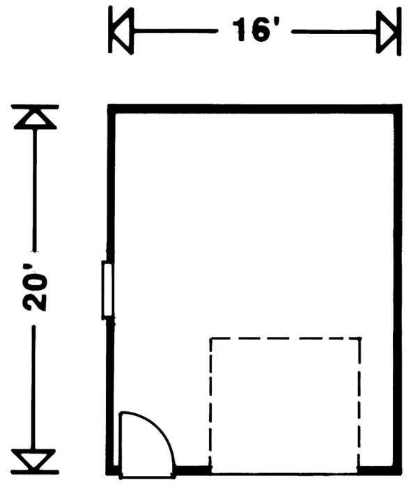House Blueprint - Colonial Floor Plan - Main Floor Plan #47-1065