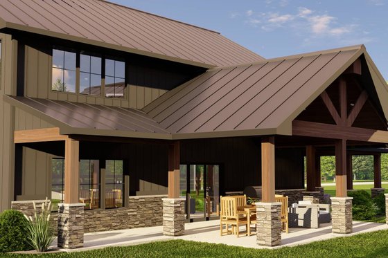 Exterior - Other Elevation for Barndominium House Plan #1064-110 - 3 bed, 2.5 bath