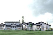 Mediterranean Style House Plan - 4 Beds 4.5 Baths 4313 Sq/Ft Plan #1110-44 Exterior 