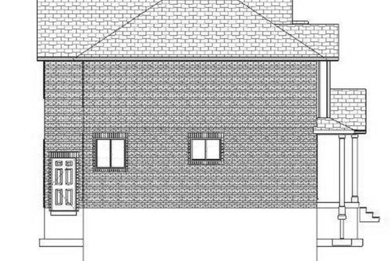 Exterior - Other Elevation 1 for Traditional House Plan #1060-18 - 7 bed, 4 bath