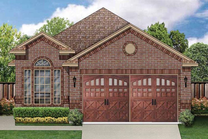 Home Plan - Traditional Exterior - Front Elevation Plan #84-672