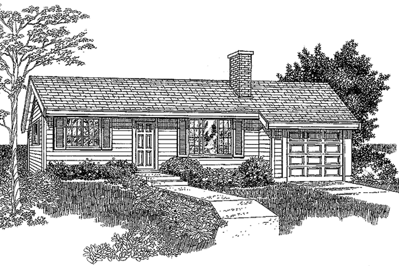 Home Plan - Colonial Exterior - Front Elevation Plan #47-678