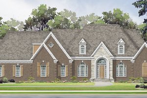Traditional Exterior - Front Elevation Plan #424-386