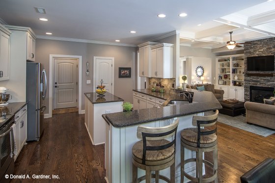 Interior - Kitchen 3 for Country House Plan #929-610 - 4 bed, 3 bath