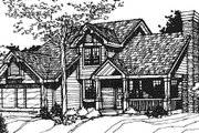 Traditional Style House Plan - 3 Beds 2.5 Baths 1957 Sq/Ft Plan #320-337 