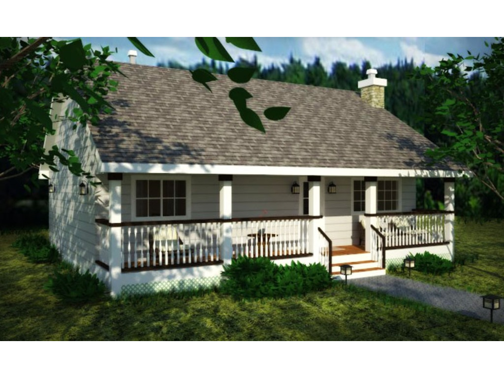 Country Style House  Plan  2 Beds 1  Baths 900  Sq  Ft  Plan  