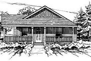 Ranch Style House Plan - 3 Beds 1 Baths 1277 Sq/Ft Plan #50-232 